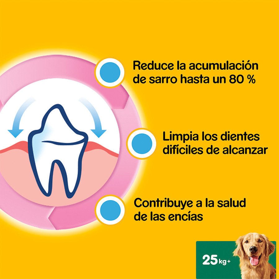 Petiscos Dentais Pedigree Dentastix para Cães de Grande Porte