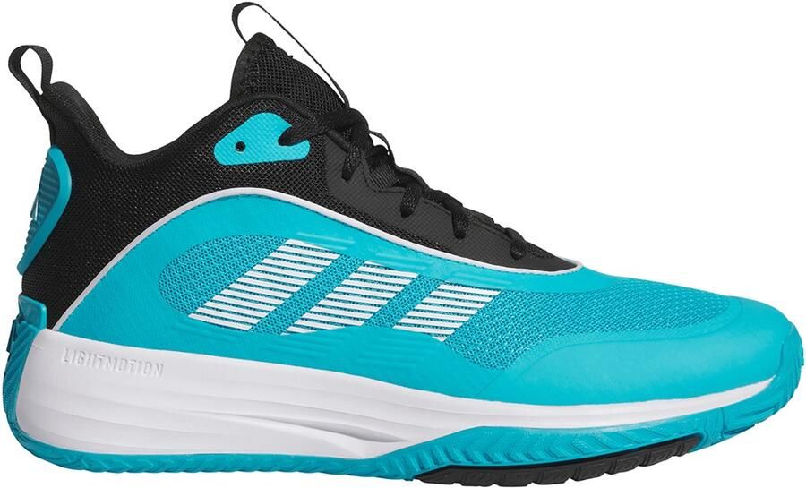 Adidas Heren Ownthegame 3.0 Basketbalschoen JR6669 Lucid Cyan