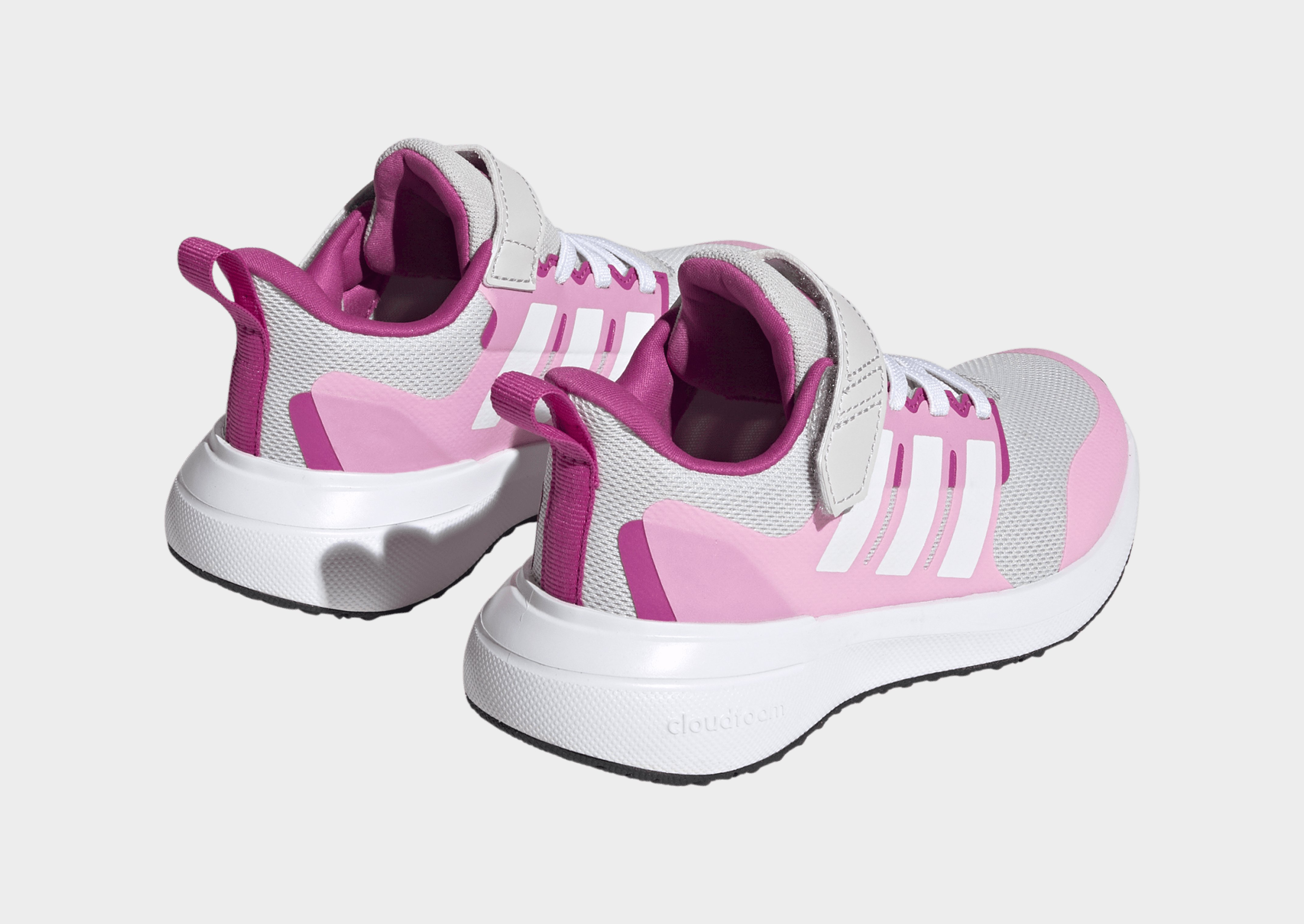 adidas Chaussure à lacets élastiques et scratch FortaRun 2.0 Cloudfoam