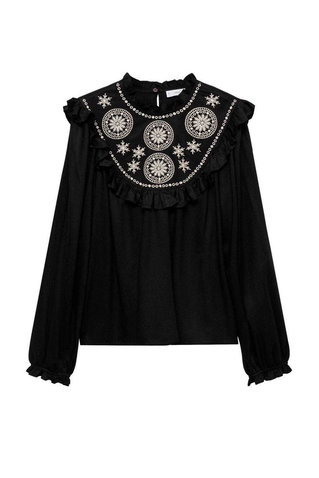 MANGO TEEN blousetop zwart