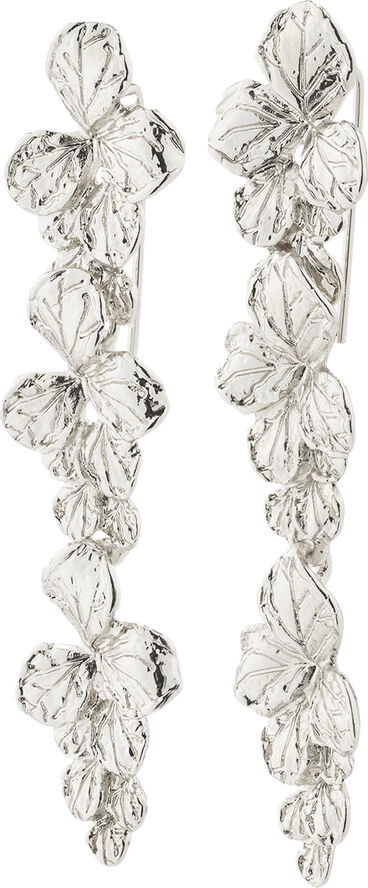 Pilgrim ECHO recycled earrings silver-plated Sølv