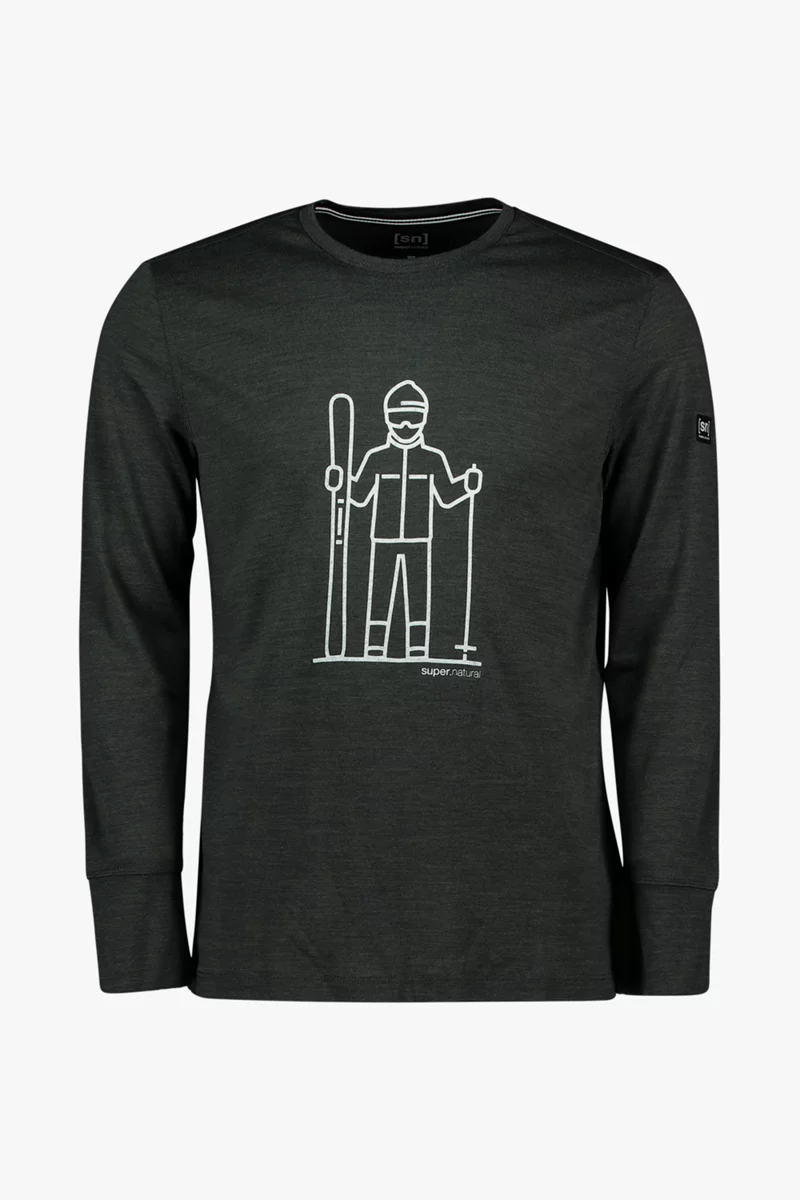 super.natural Skieur Herren Longsleeve