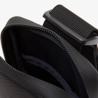 Pochette smartphone zippée homme Lacoste Sacoches & Pochettes - Noir - Lacoste - Homme