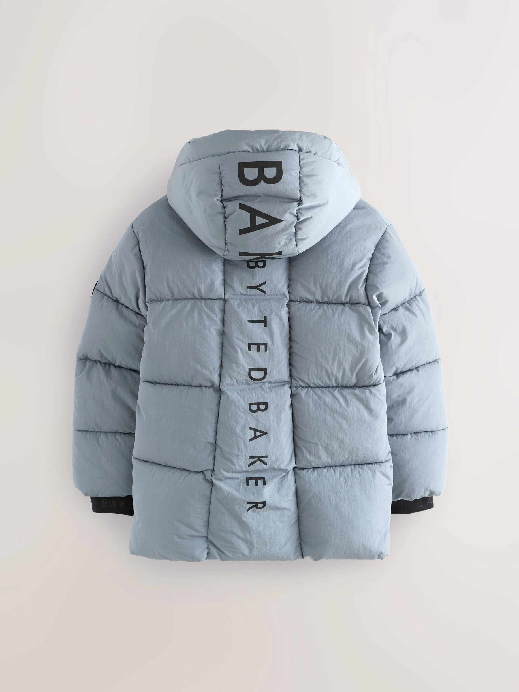 Lichtblauw - Baker By Ted Baker - Regenbestendige gewateerde jas