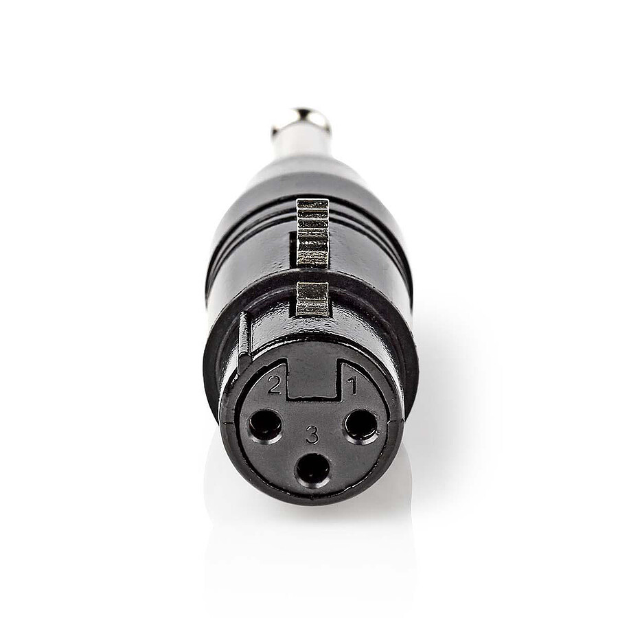 Nedis Adaptateur mono XLR Femelle/Jack 6.35 mm male