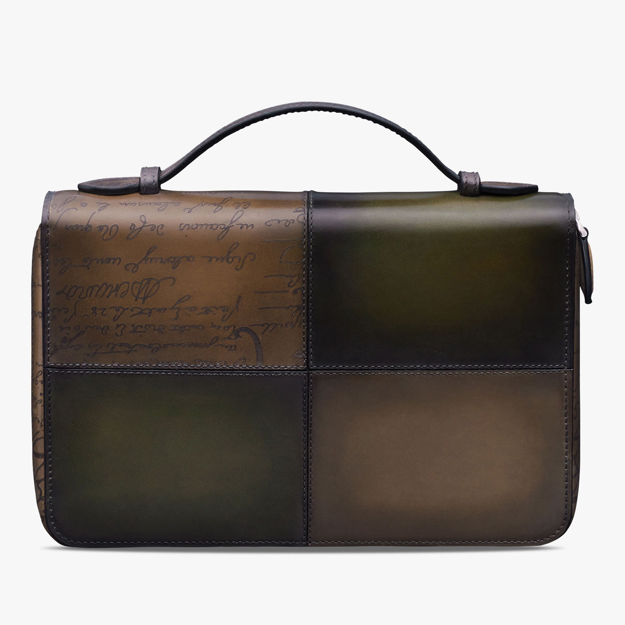 Portefeuille Zippe Itauba Wide En Cuir Scritto