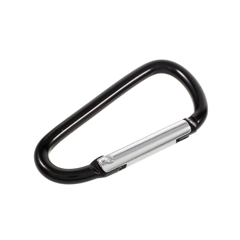 (5er Set) 5.5cm Aluminium Karabiner Haken Schlüsselanhänger - Assortiert