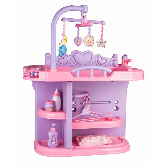 Besttoy - Wickelcenter für Puppen - rosa