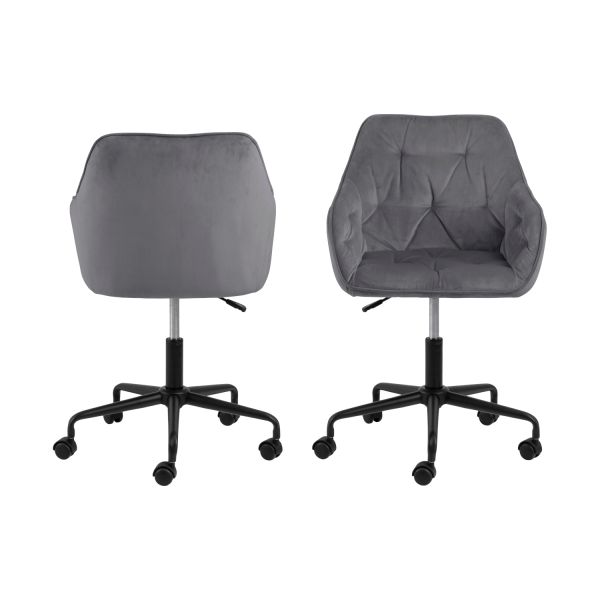 Kidsmill Mats Bureaustoel Dark Grey