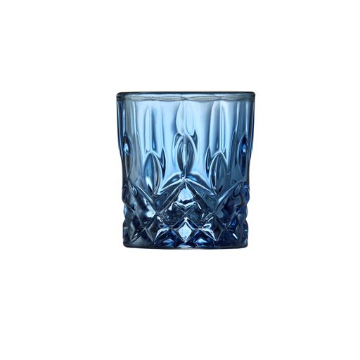 Lyngby Glas Sorrento 4-pak Shotglas, Blue, 4 cl