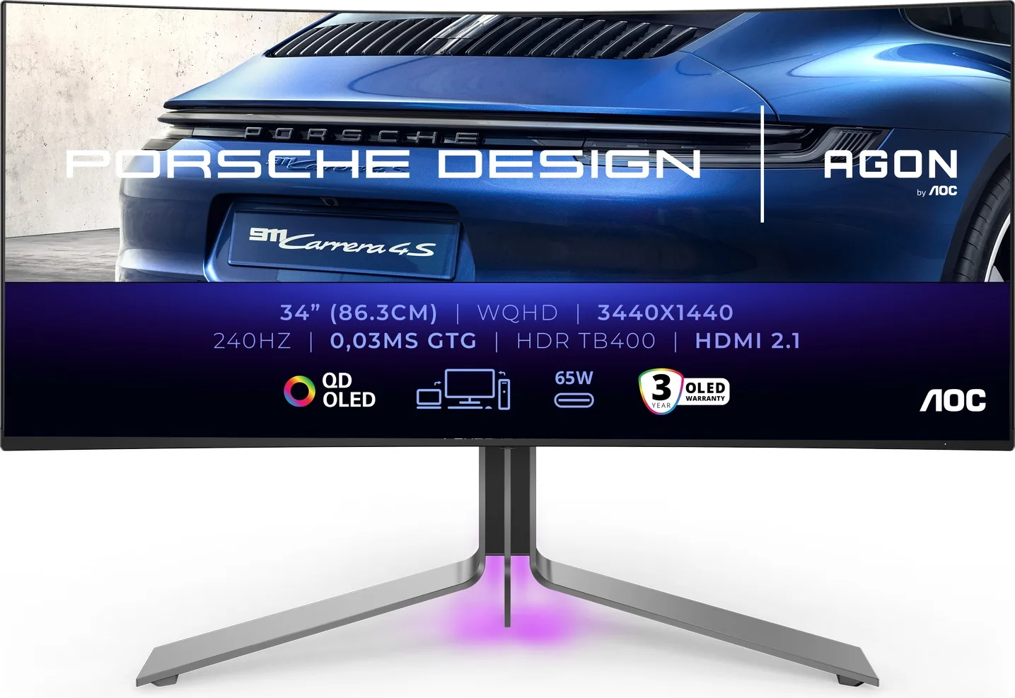 AOC Agon Pro PD34 Écrans gaming