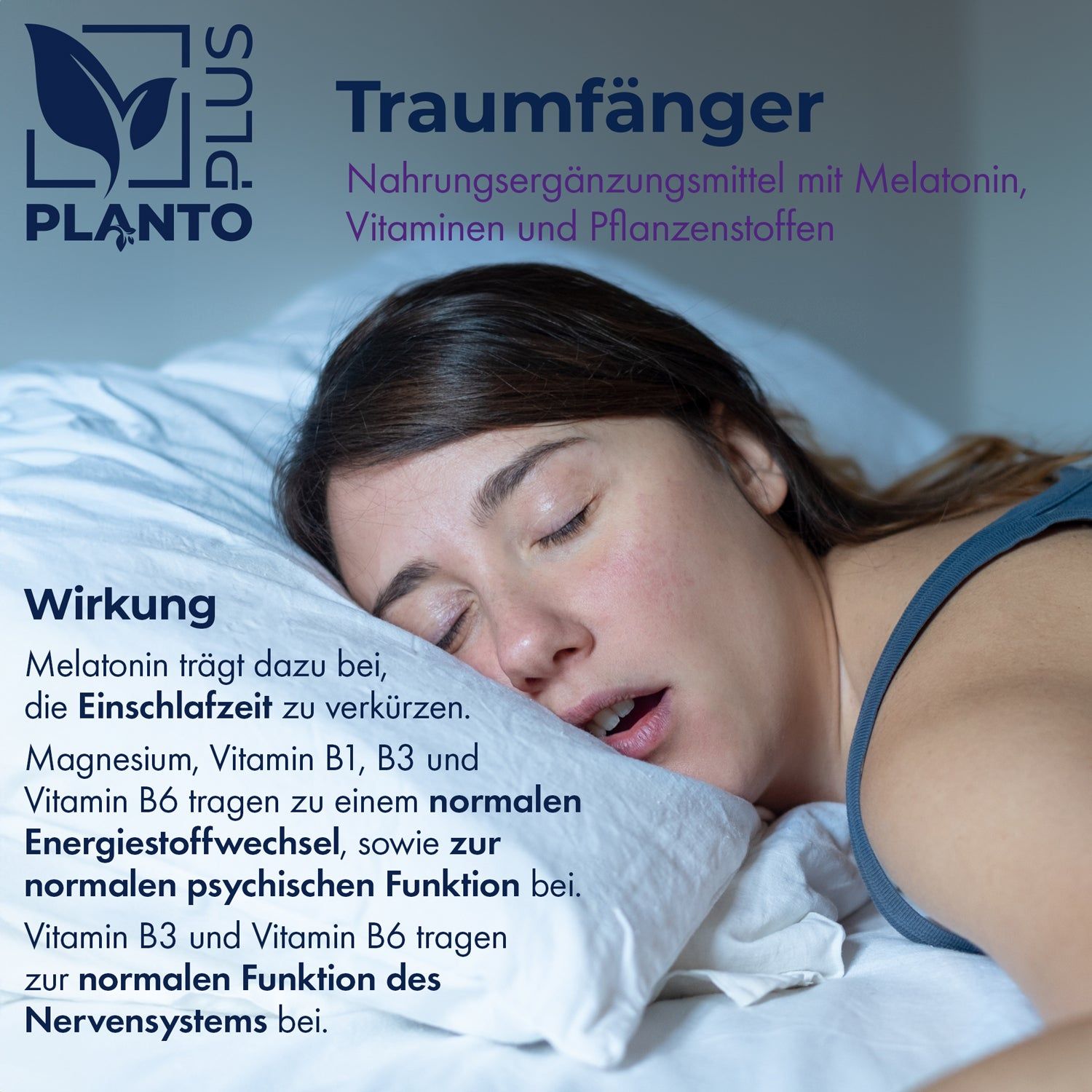 PLANTOPLUS Traumfänger Kapseln mit Melatonin