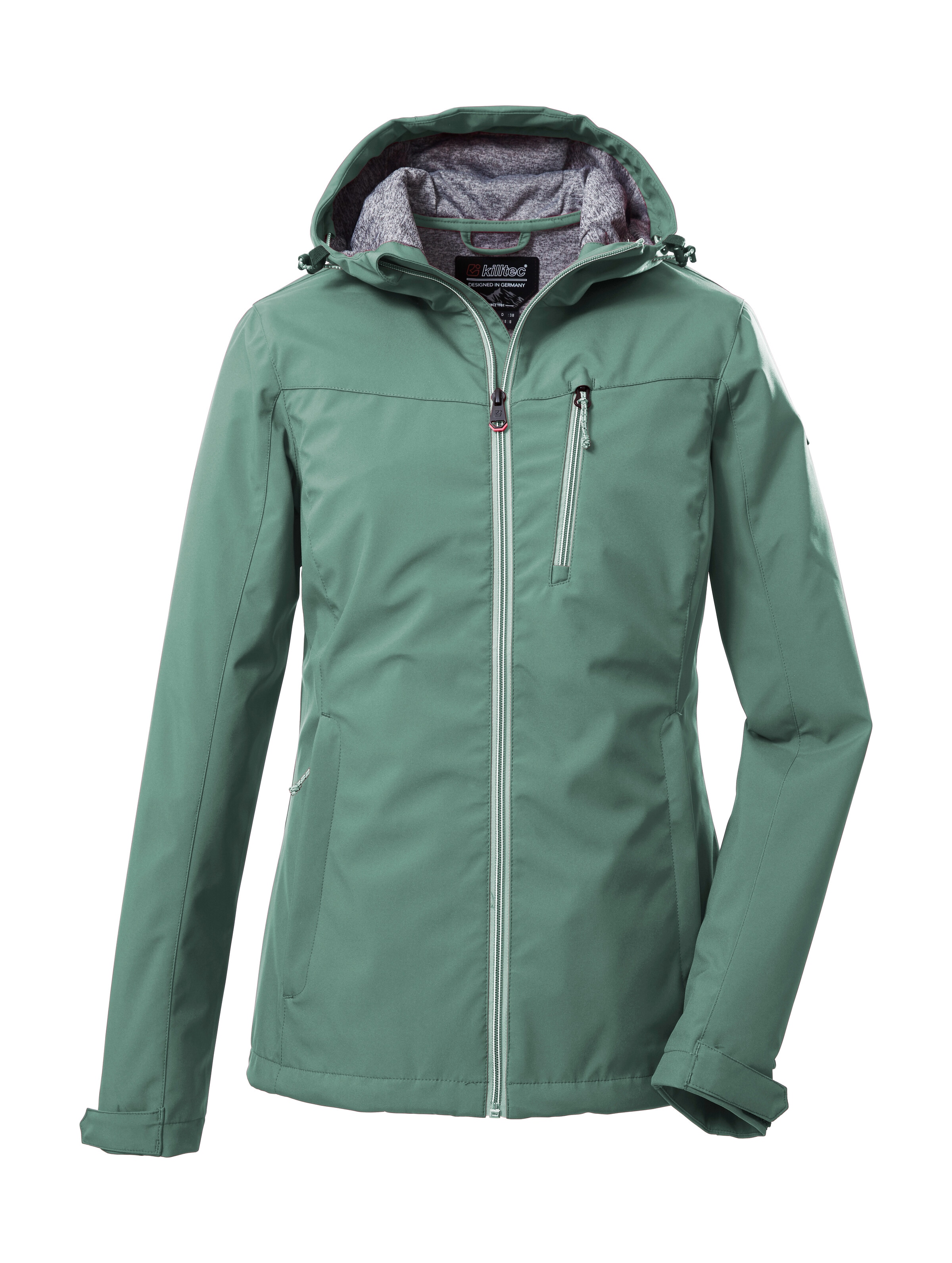 Killtec Softshelljacke »KOS 89 WMN SFTSHLL JCKT« Damen Softshelljacke: Wind-und wasserdicht, atmungsaktiv, PFAS-frei