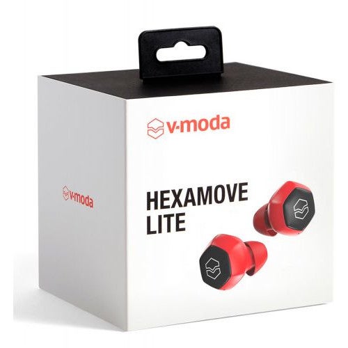 V-Moda Hexamove Lite Red volledig draadloze oordopjes