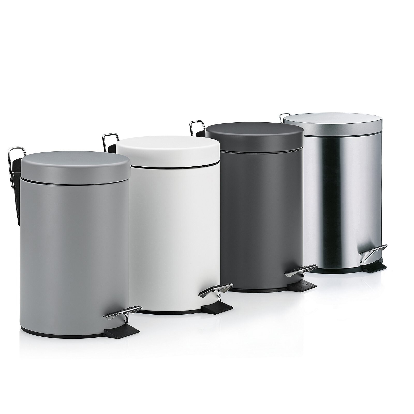 kela Kosmetikeimer TORRE 3000 ml Edelstahl silberfarbig