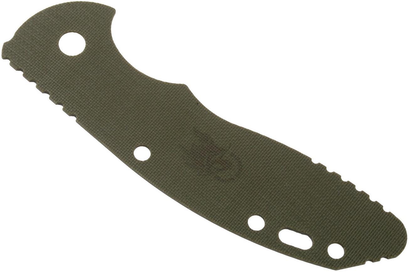 Rick Hinderer XM-18 3,0” greepschaal, OD-Green G10