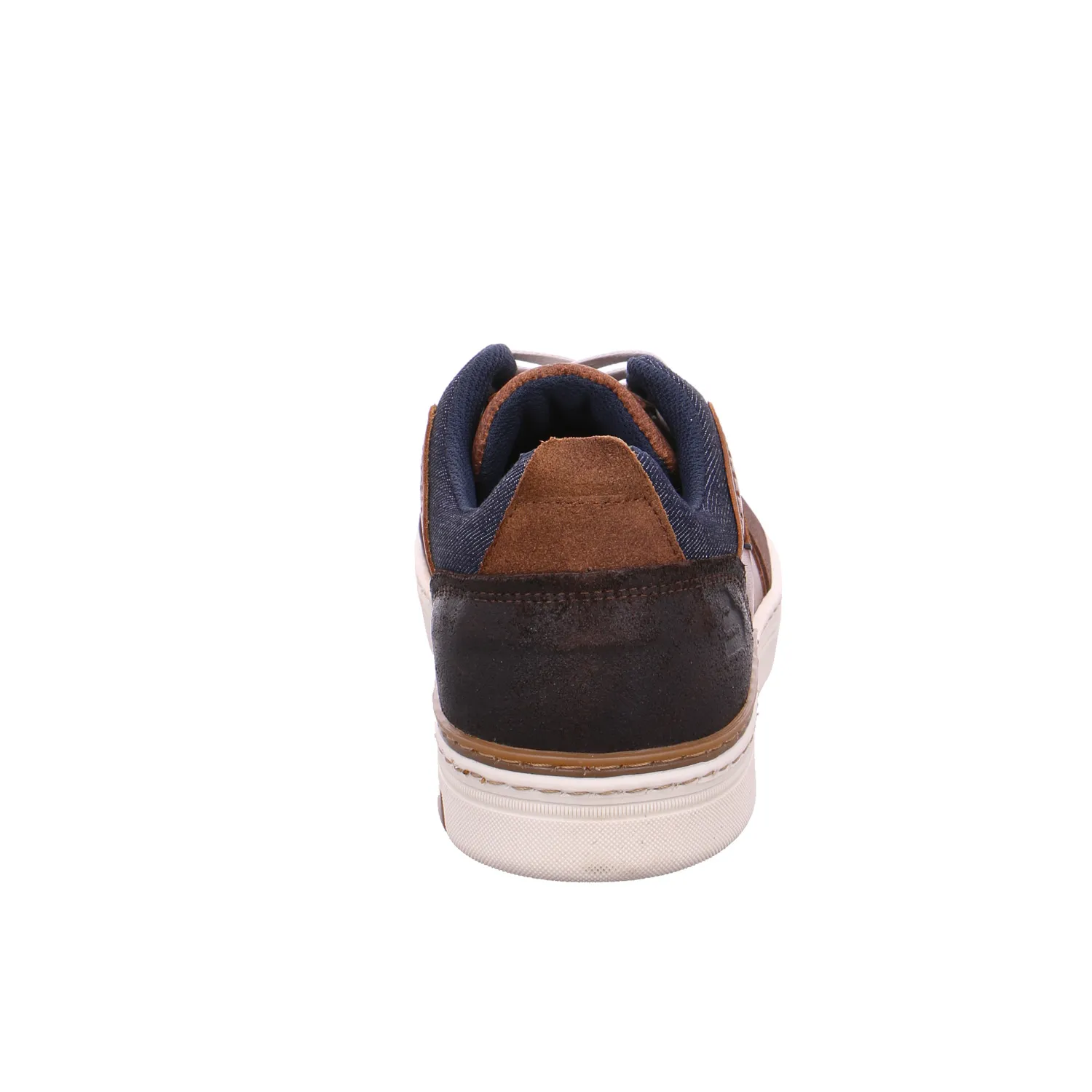 BULLBOXER Halbschuhe Sneaker Cognac Leder