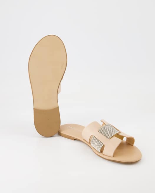 Zahira 12260 Pantoletten in Beige