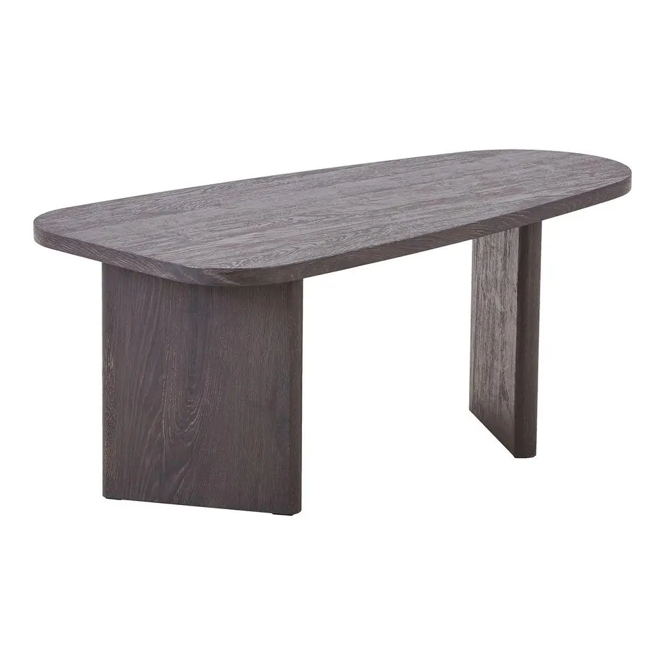 Salontafel Donkerbruin - Organisch - 100x50x41cm - Melo