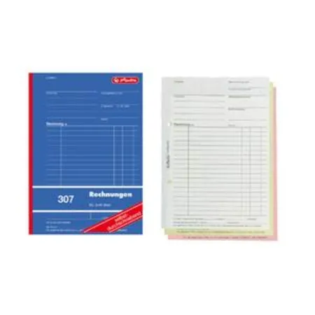 Herlitz Formularbuch Rechnung 3x40 Blatt selbstdurchschreibend