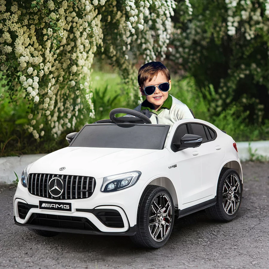 HOMCOM Kinder Elektroauto weiß