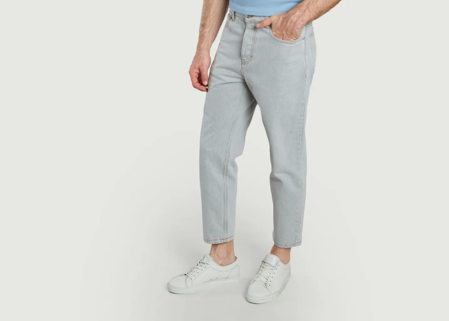 Jeans Tapered Fit AMI Paris