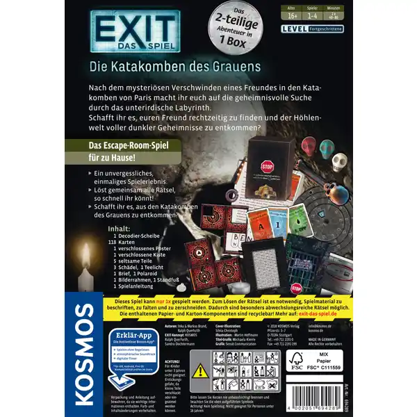 EXIT - Katakomben des Grauens
