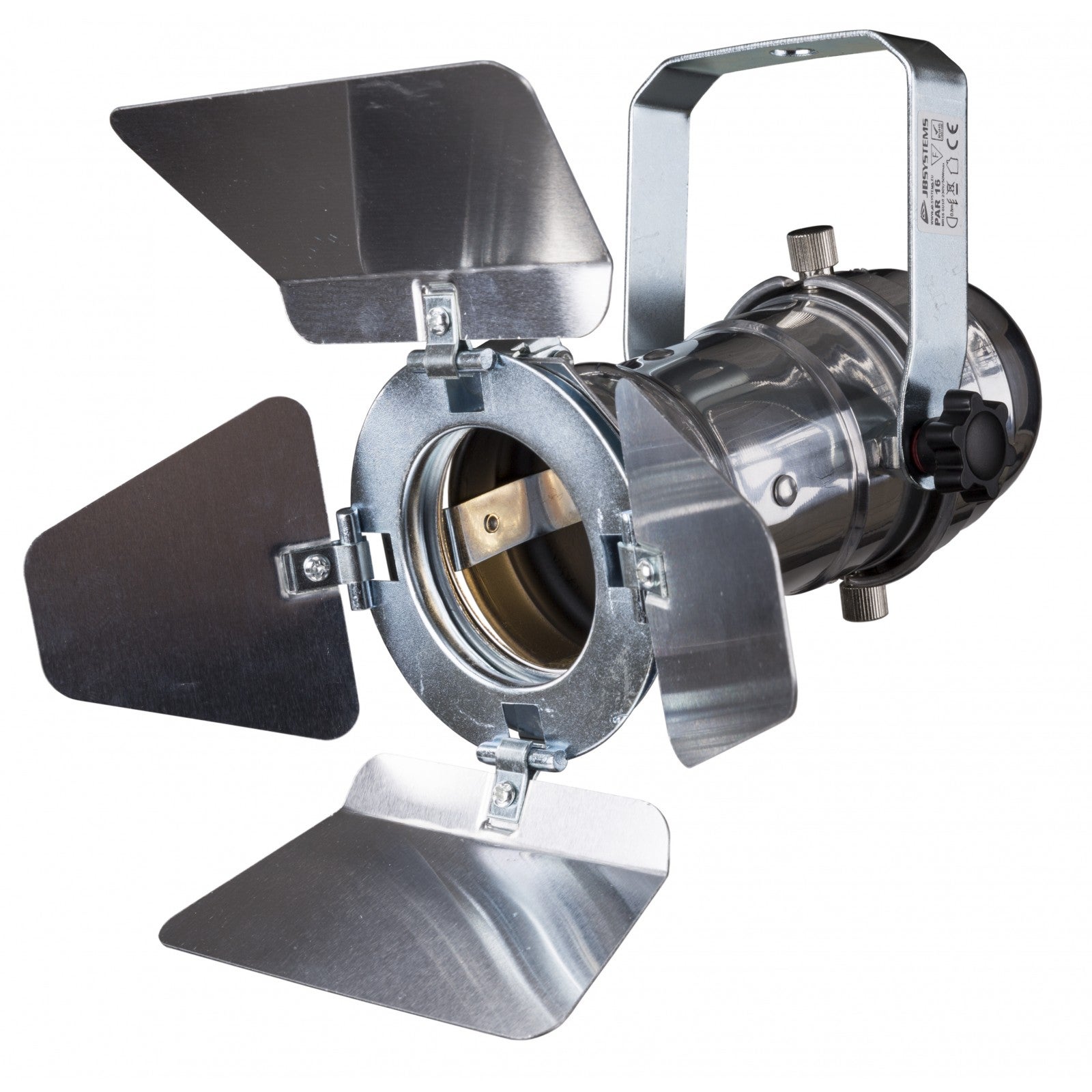 JB systems PAR16/Silver met GU-10 lampvoet CE LVD zilver