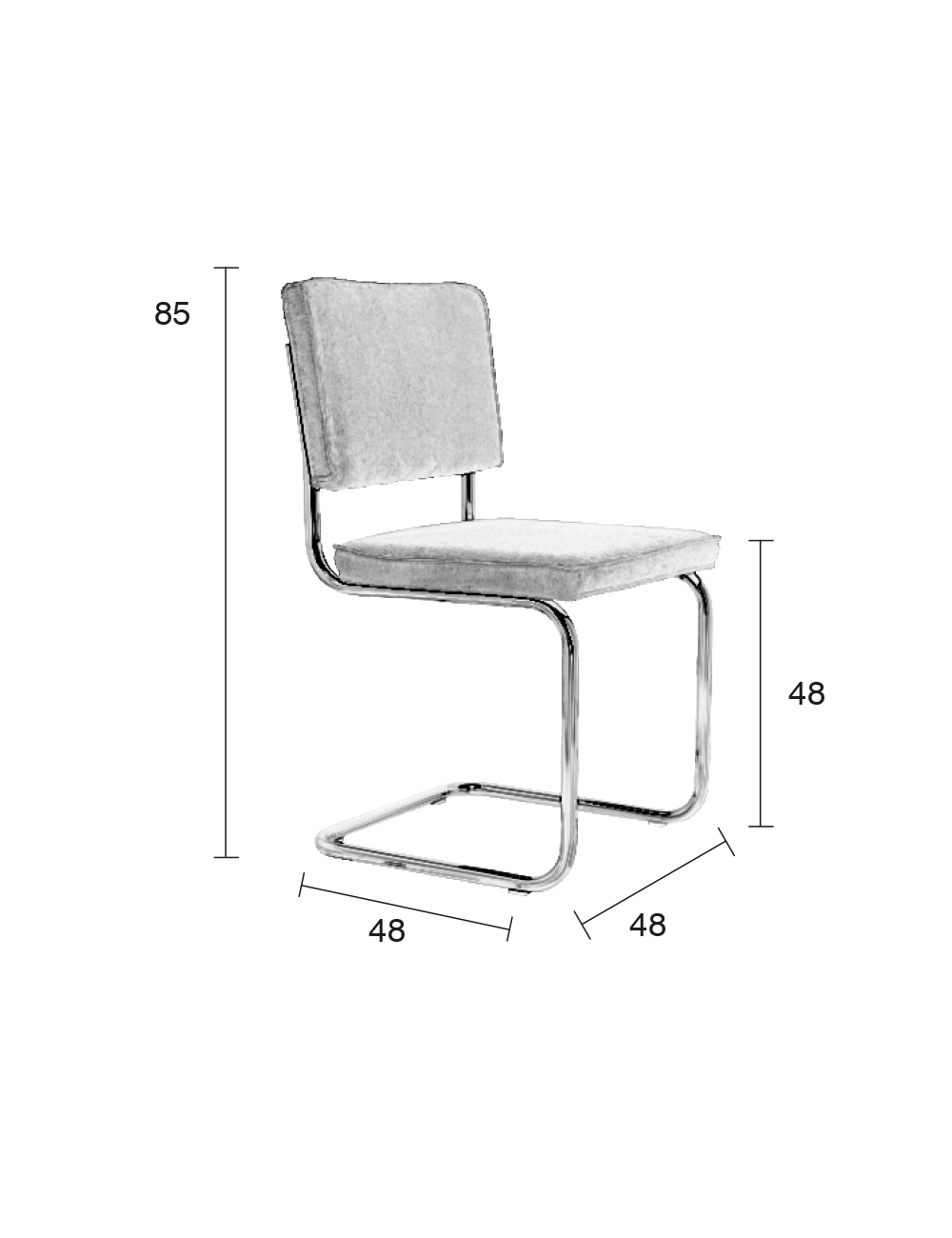 CHAIR RIDGE RIB GREEN 25A