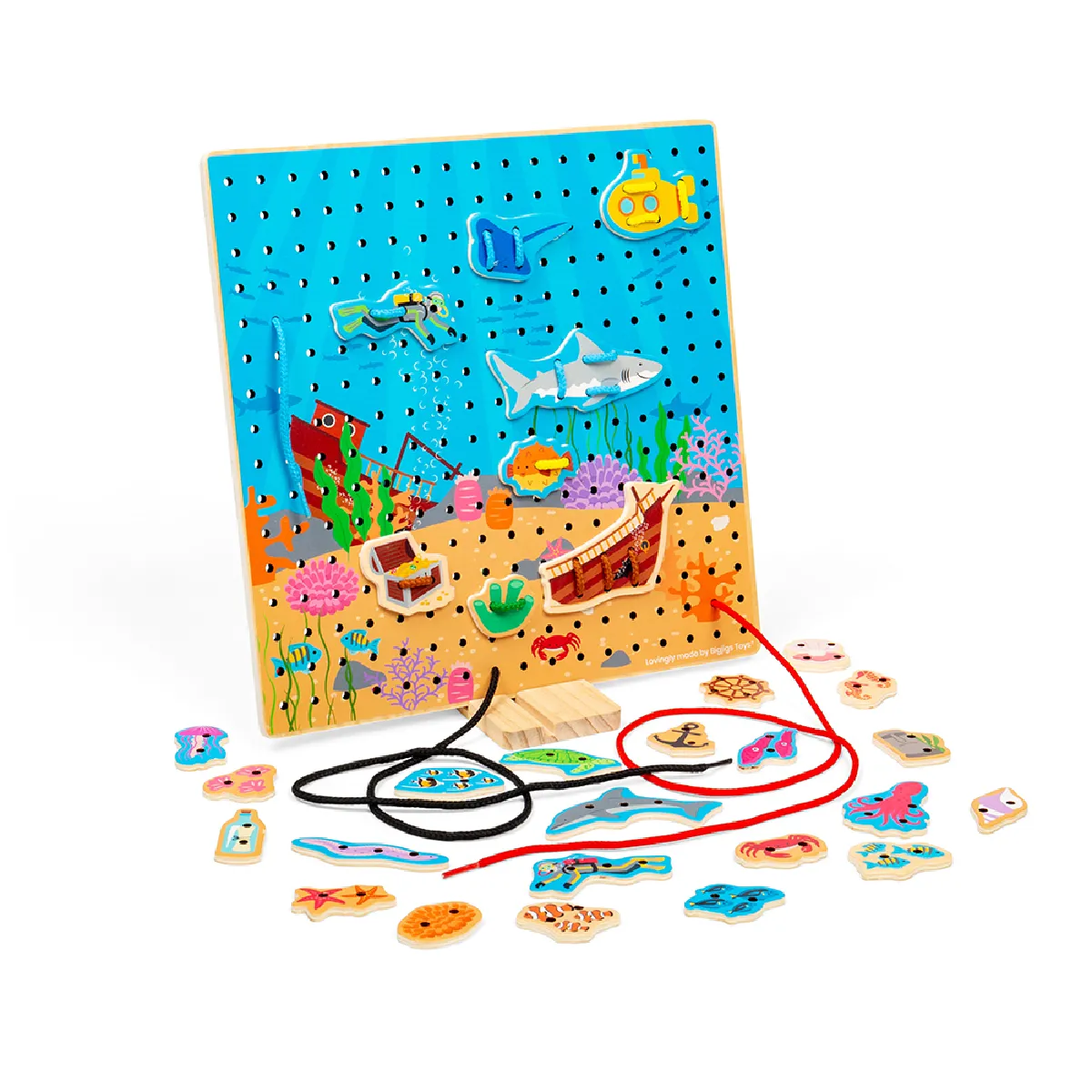 Jouet marin dentelle Bigjigs Toys