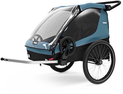 Thule Courier 2 Sykkelvogn, Aegean Blue