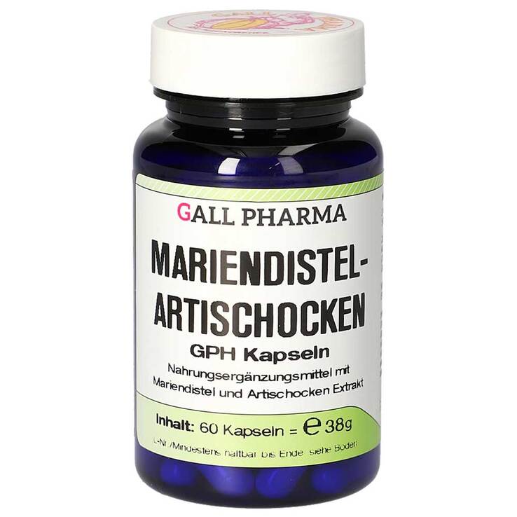 Mariendistel Artischocken GPH Kapseln, 60 St