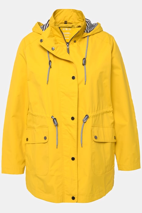 HYPRAR Funktionsjacke, wasserabweisend, A-Linie, Kapuze