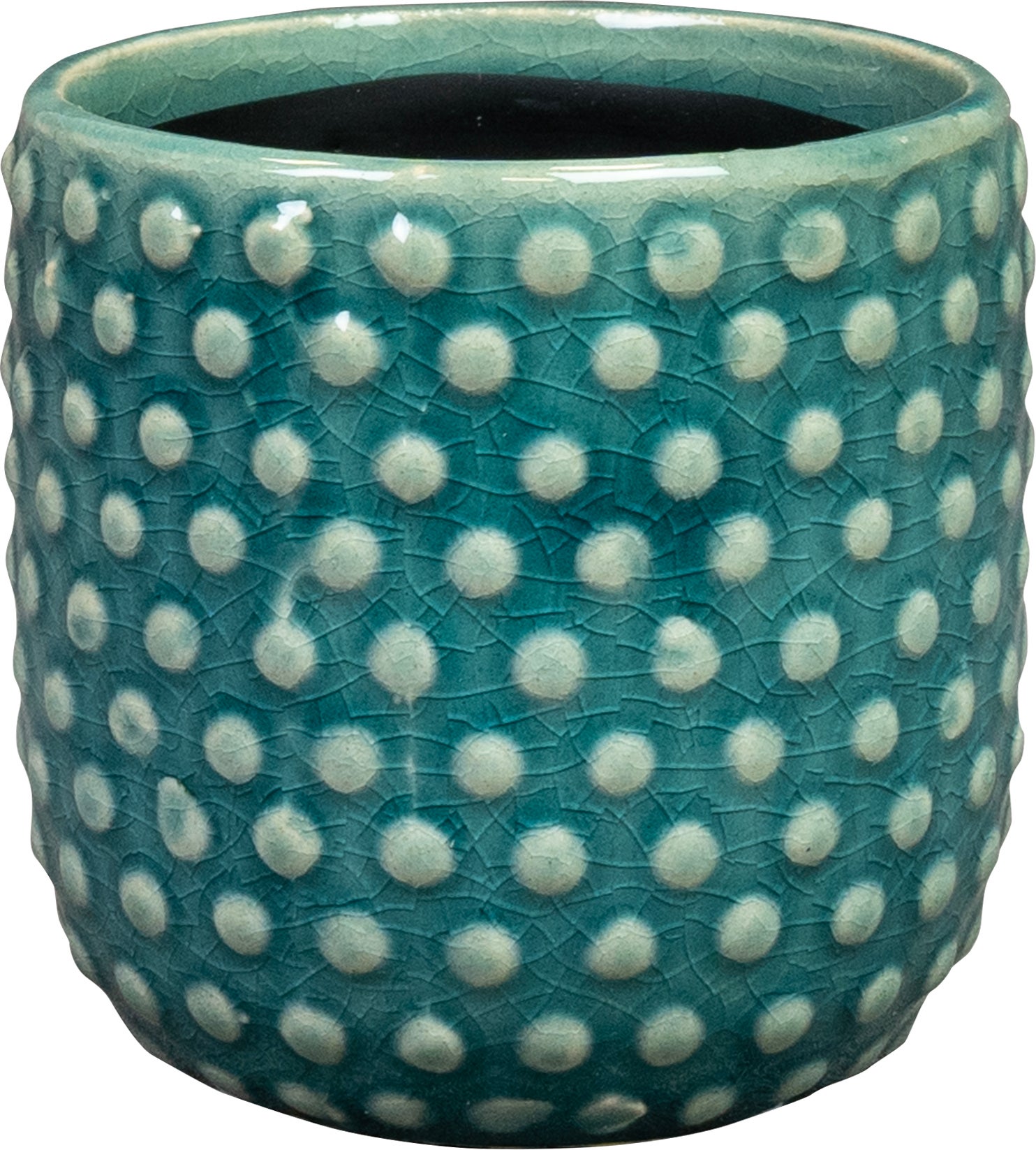 TS bloempot Bolino blauw D 7 H 7 cm