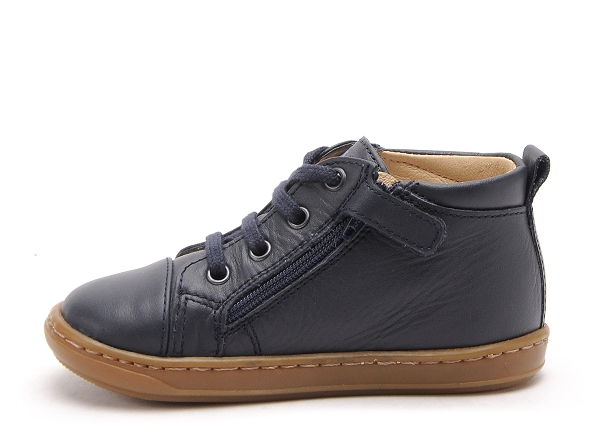 Shoo pom boots bottine bebe bouba zip lace bleu