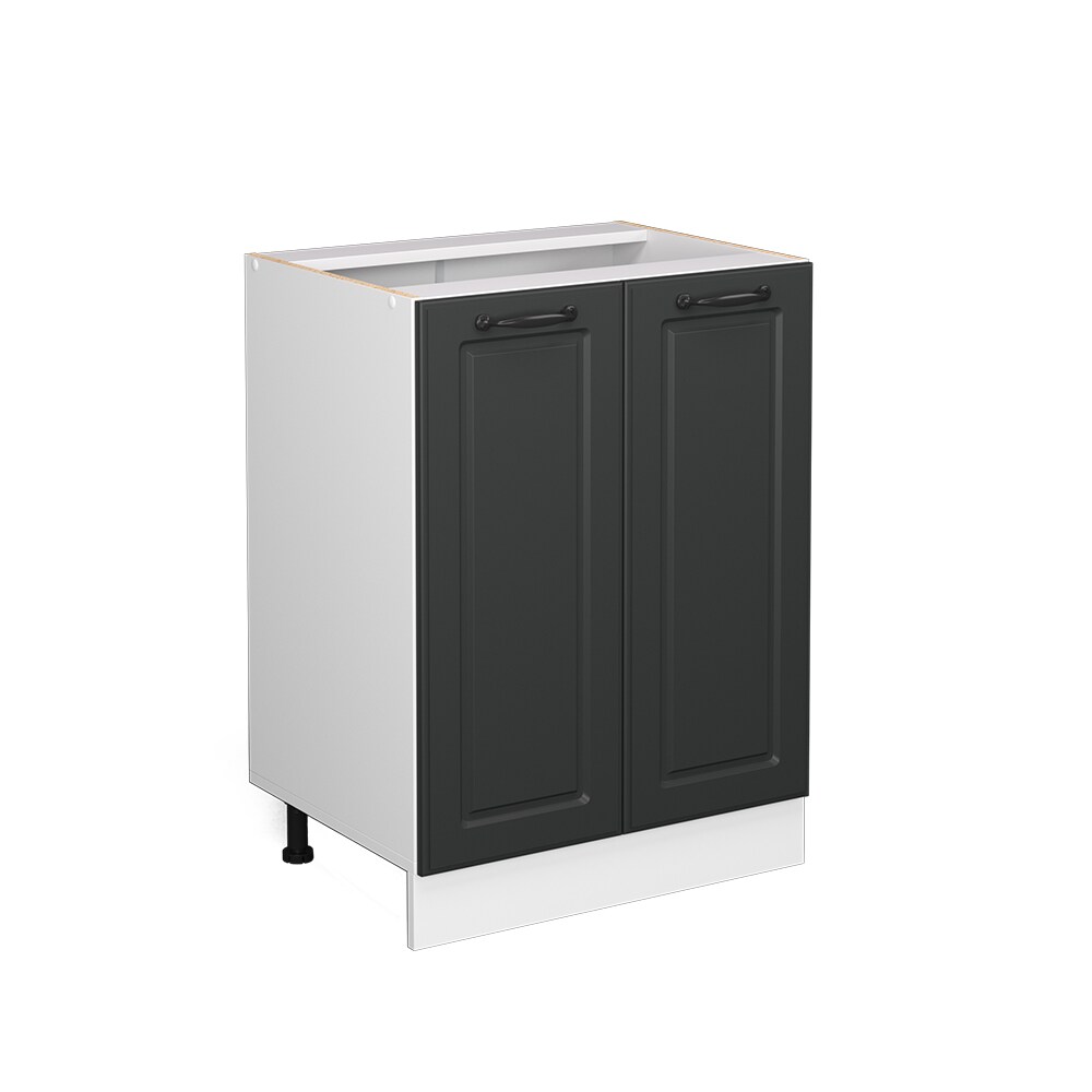 Vicco Unterschrank Küchenschrank Küchenzeile Landhaus R-Line 60 cm Weiß-Anthrazit
