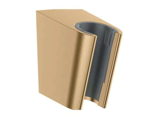 Support douchette mural HANSGROHE Porter'S Bronze brossé