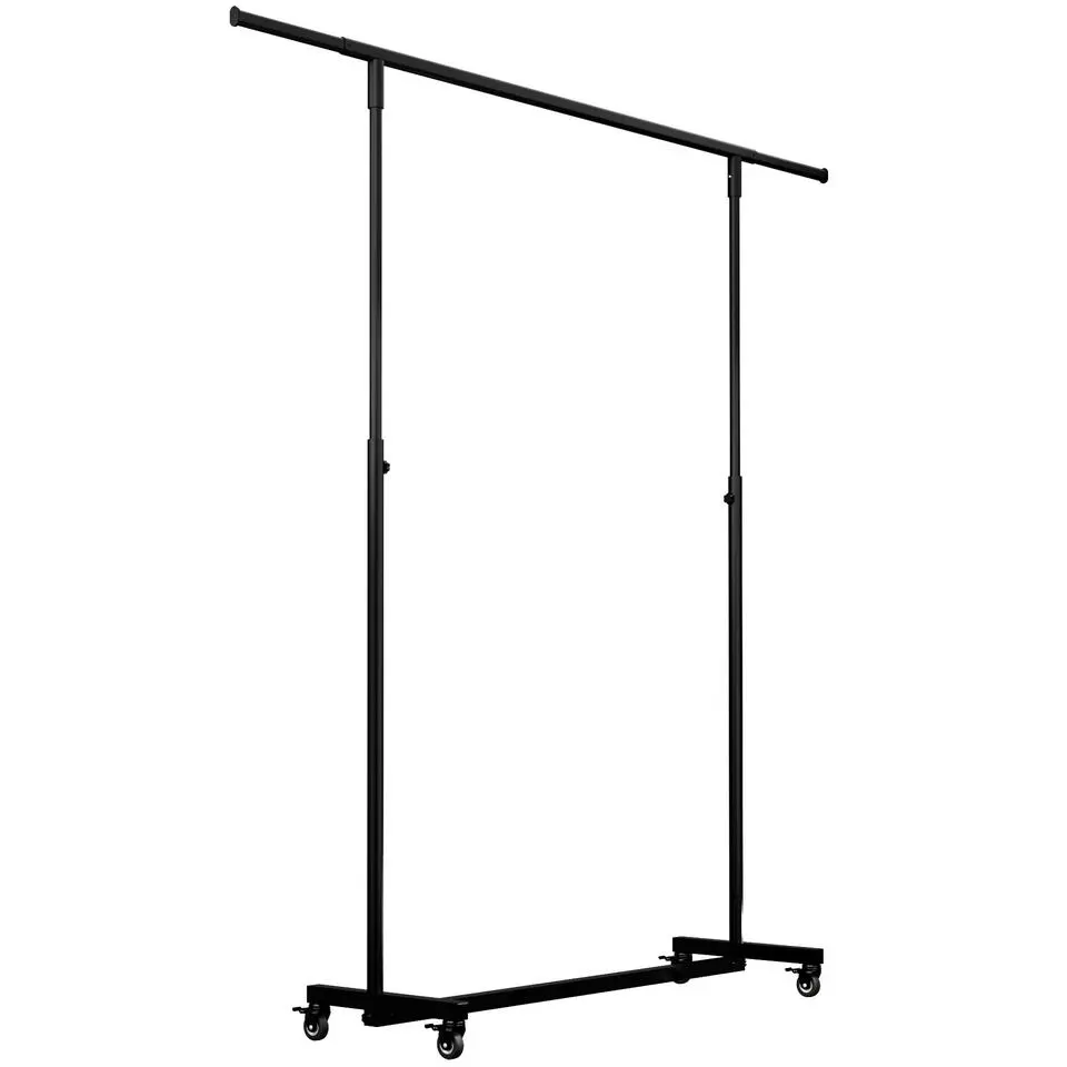 CLP Kledingrek Soran 120x120x50 cm - zwart