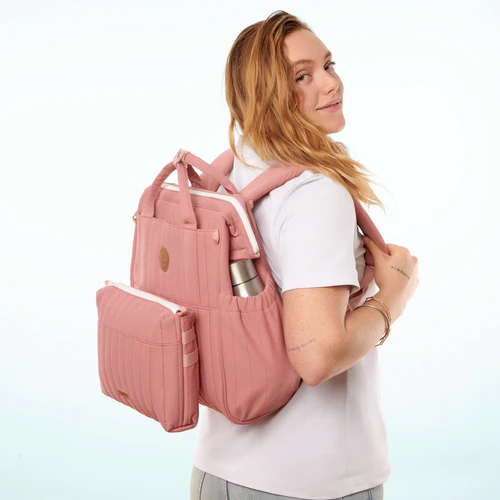 Sac à langer Libourne rose