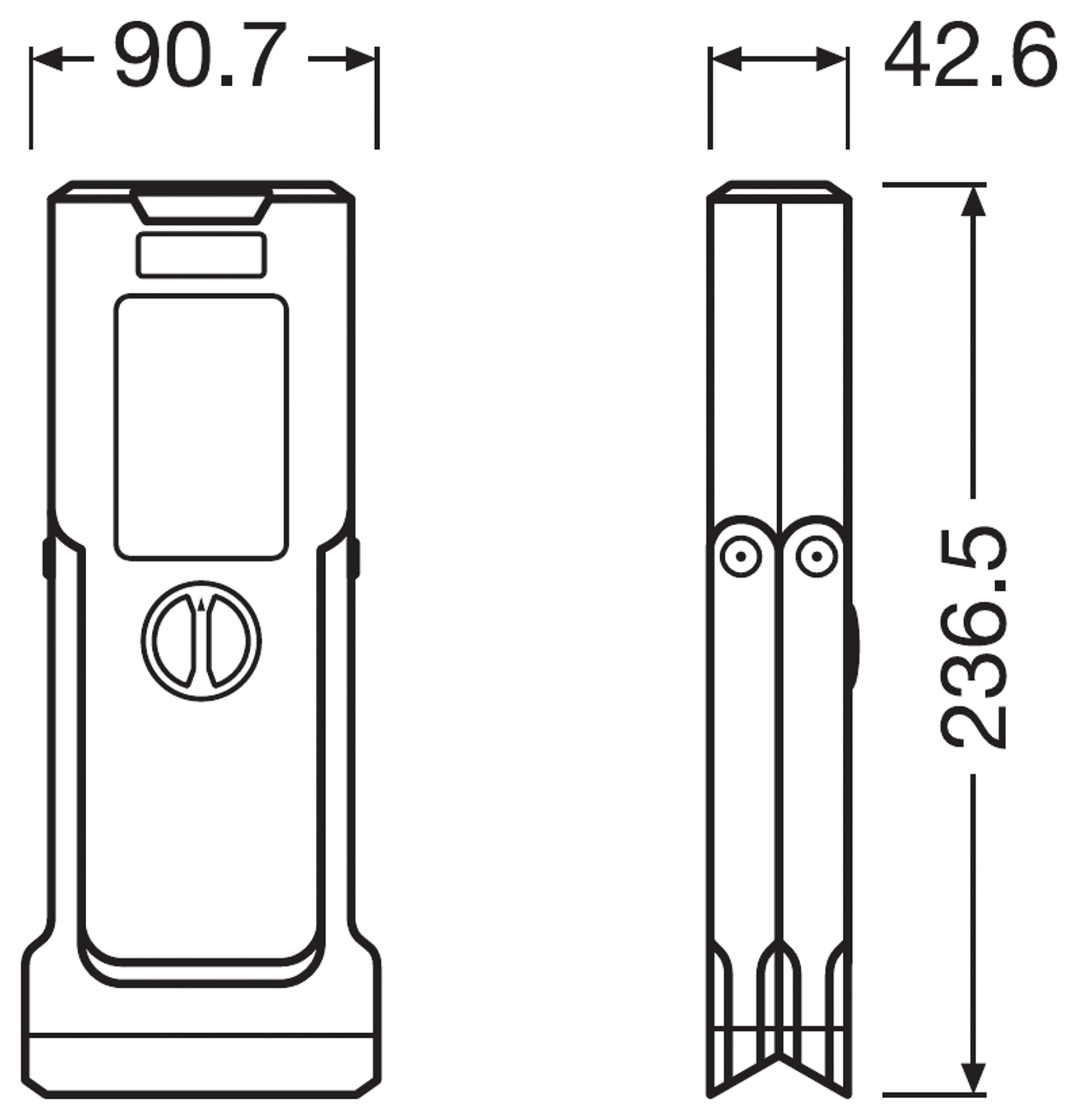 Osram LEDguardian Truck Flare Signal TA19 LED-Warnlicht rot