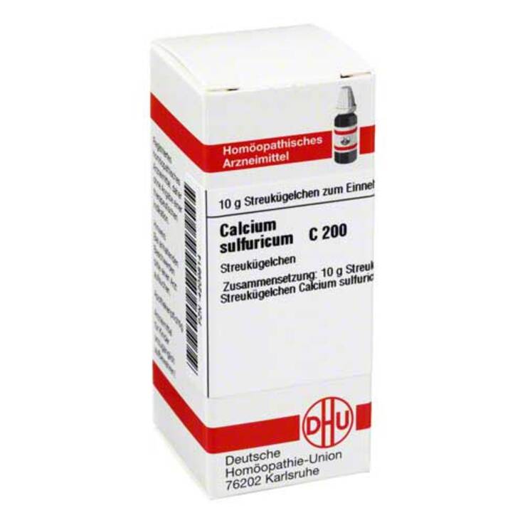 DHU Calcium sulfuricum C 200 Globuli, 10 g
