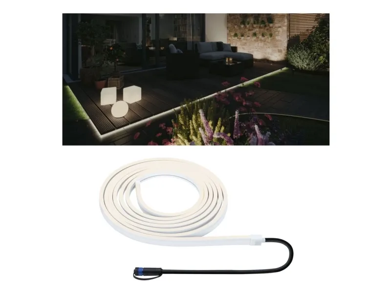 Paulmann 94680, LED-hylde, Hvid, Metal, IP68, III, Outdoor floor lighting