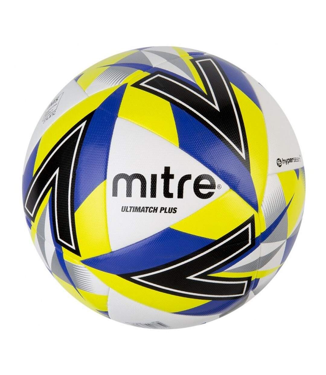 Mitre - Ballon de foot ULTIMATCH MAX (Blanc / Noir / Bleu) (Taille 3) - UTCS190