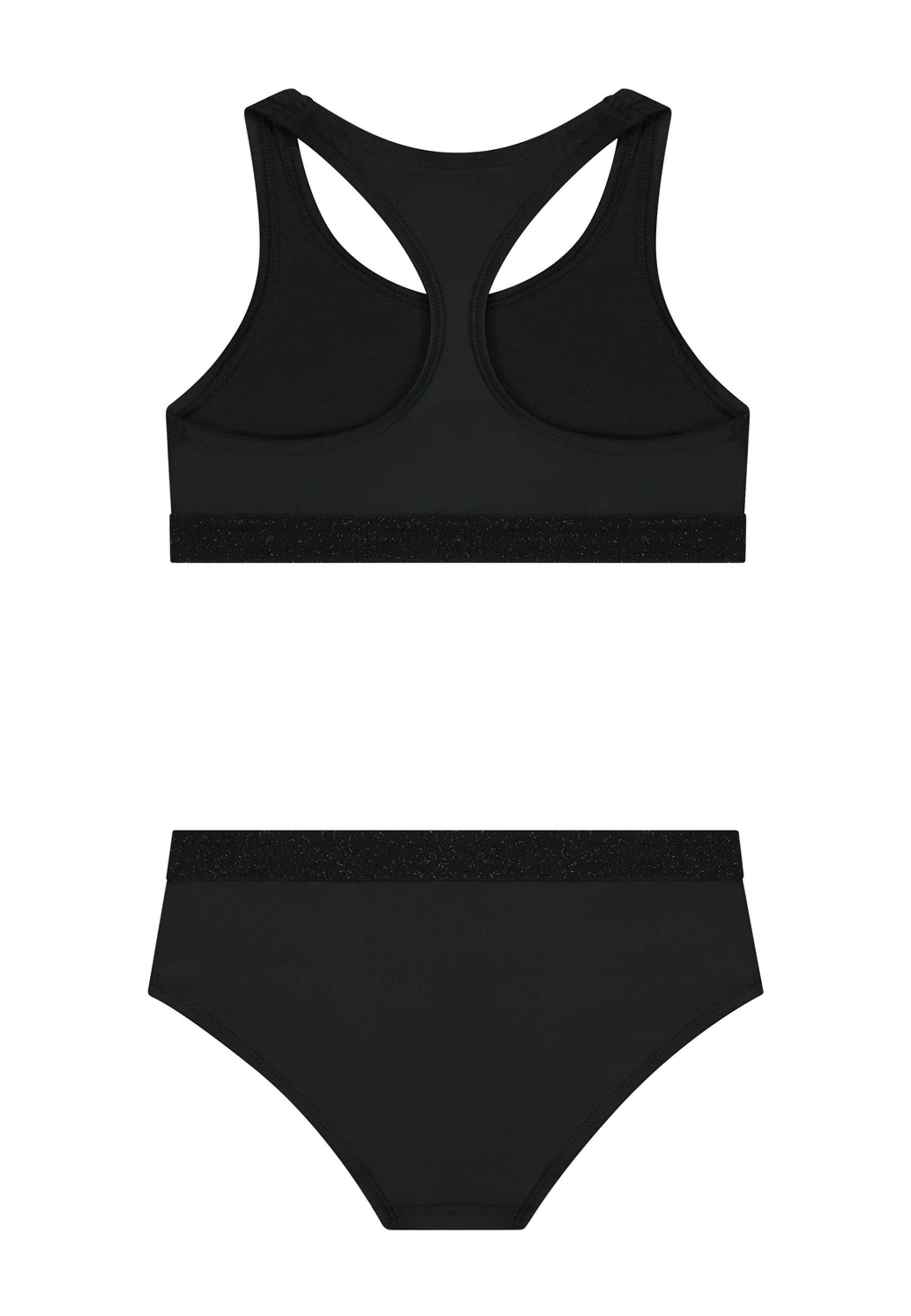 Shiwi crop bikini Charlie zwart