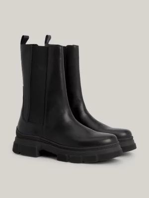 Botas Chelsea Essenciais de Couro