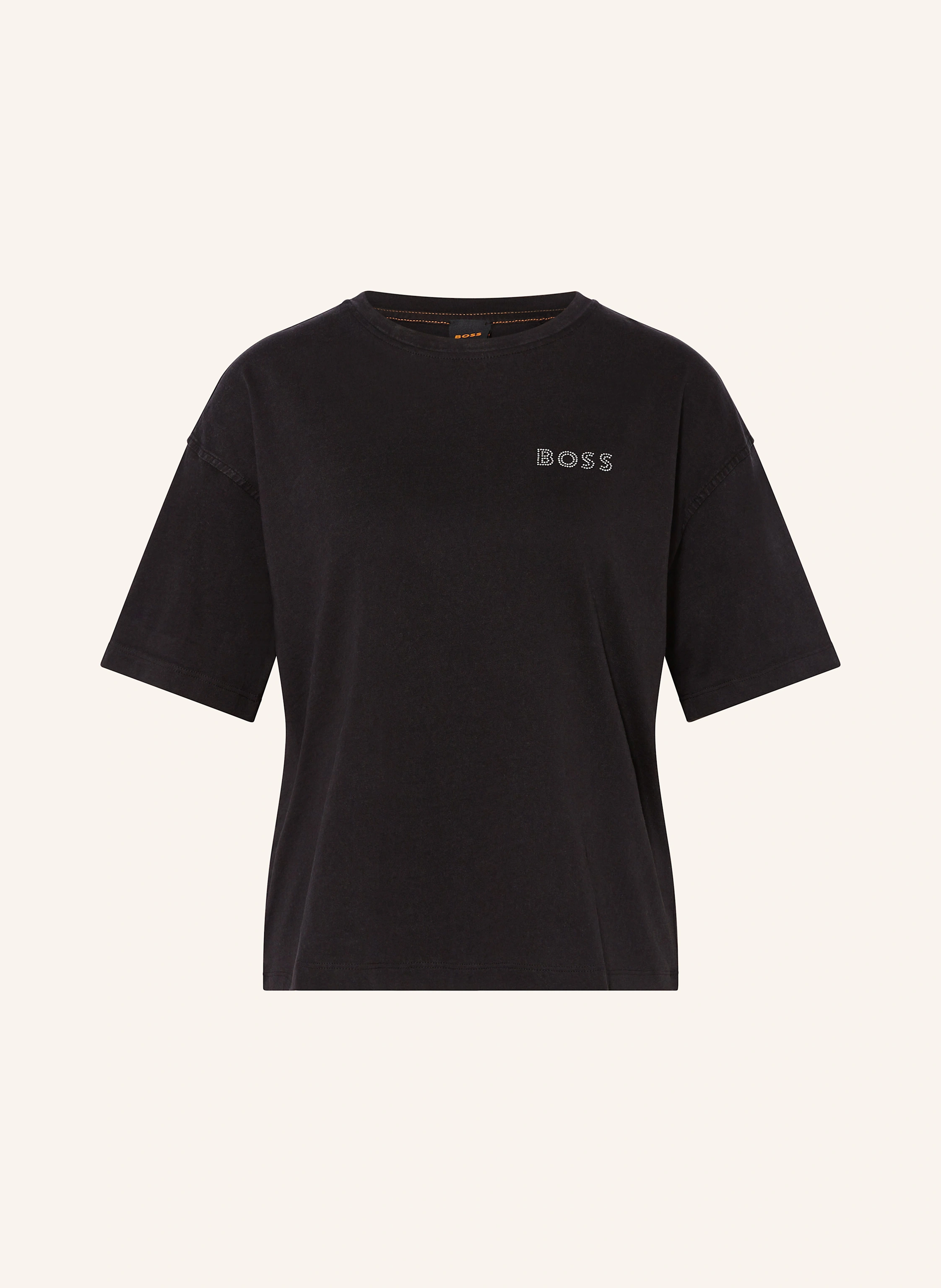 BOSS T-Shirt EVI mit Schmucksteinen