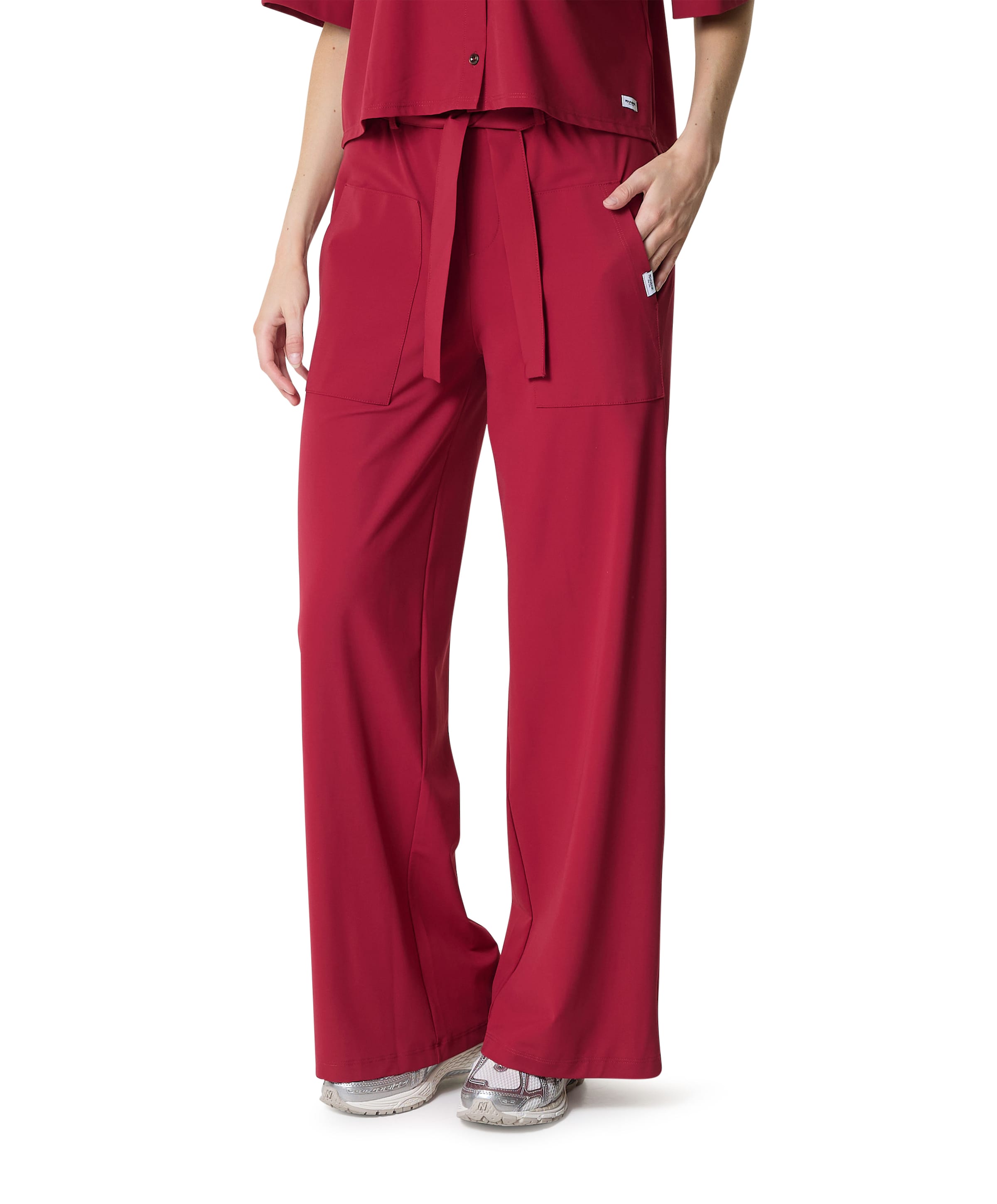 Penn & Ink N.Y. Dames broek rood