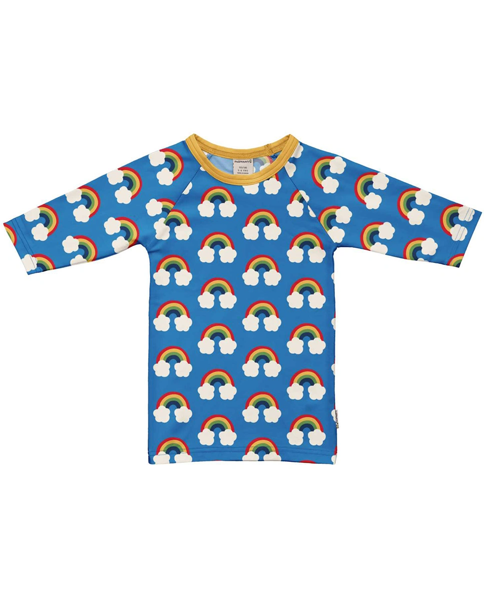 UV-Schwimmshirt RAINBOW in blau