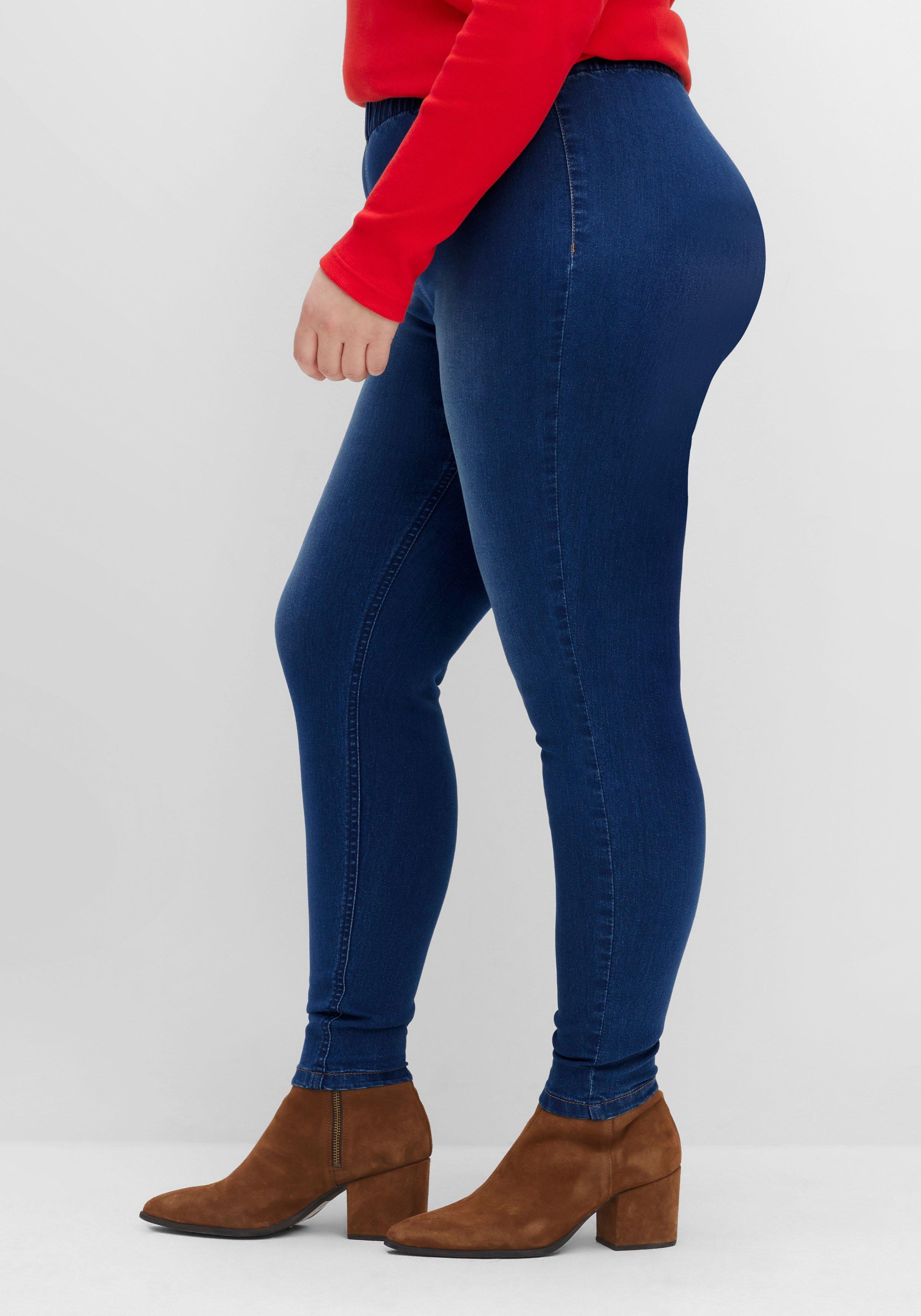Doppelpack Jeggings mit Kontrastnähten