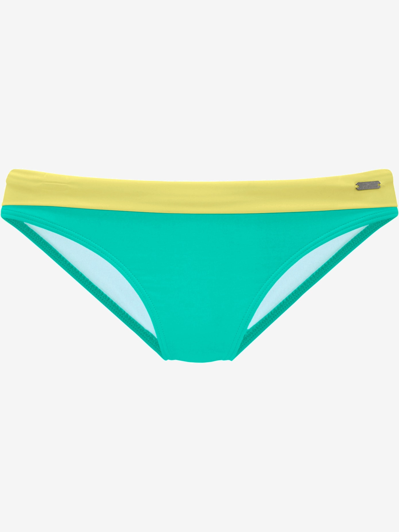 Bas de maillot de bain joli design contrasté